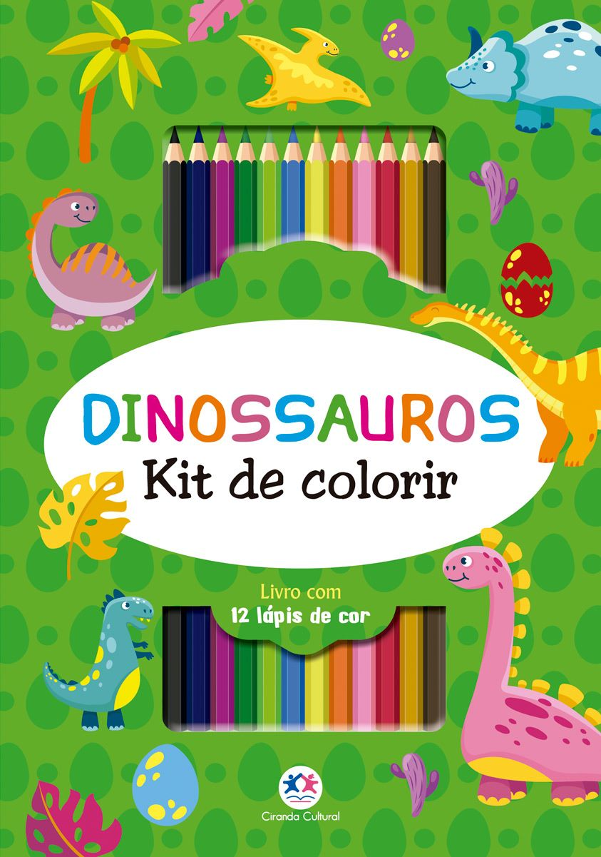 54 desenhos de dinossauros para colorir