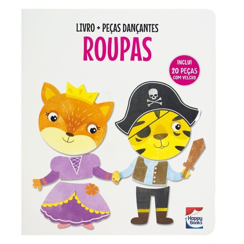 HAPPY - LIVRO + PECAS DANCANTES - ROUPAS