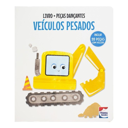 HAPPY - LIVRO + PECAS DANCANTES - VEICULOS PESADOS