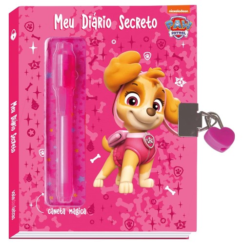 VALE - MEU DIARIO SECRETO - PATRULHA CANINA ROSA