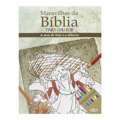 TL - MARAVILHAS DA BIBLIA PARA COLORIR - ARCA DE NOE
