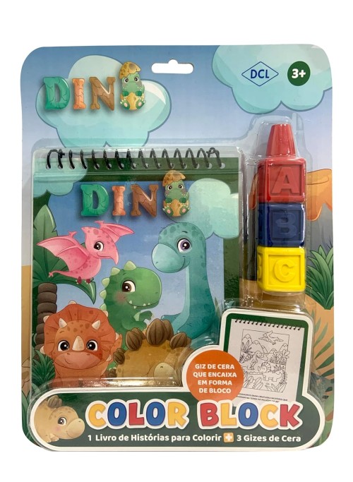 DCL - COLOR BLOCK - DINO