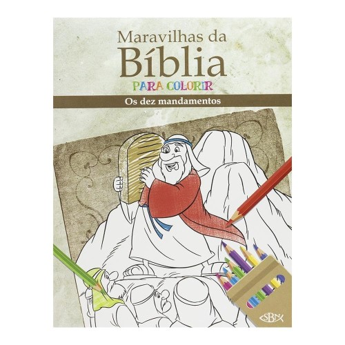 TL - MARAVILHAS DA BIBLIA PARA COLORIR - DEZ MANDAMENTOS