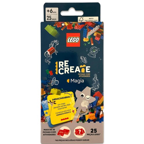 CAT - LEGO BOOKS RECREATE MAGIA