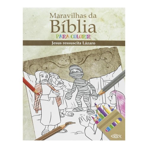 TL - MARAVILHAS DA BIBLIA PARA COLORIR - JESUS RESSUCITA