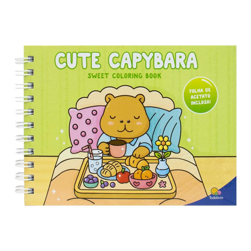 TL - SWEET COLORING BOOK - CUTE CAPYBARA