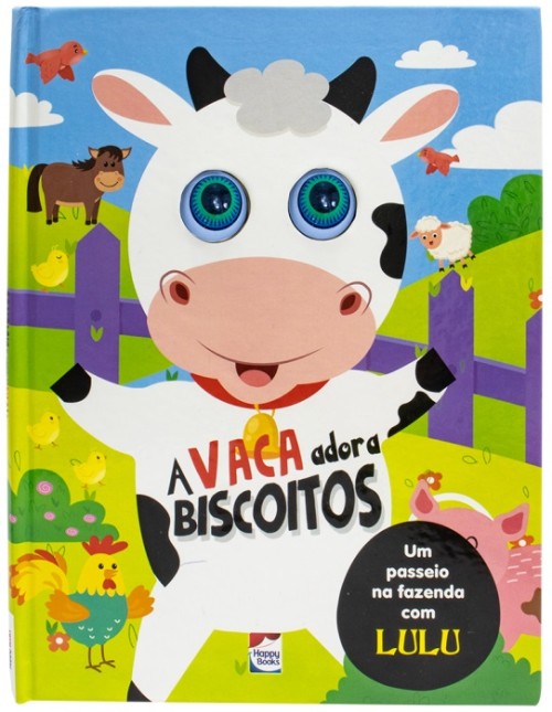 HAPPY - OLHINHOS ESBUGALHADOS! VACA ADORA BISCOITOS