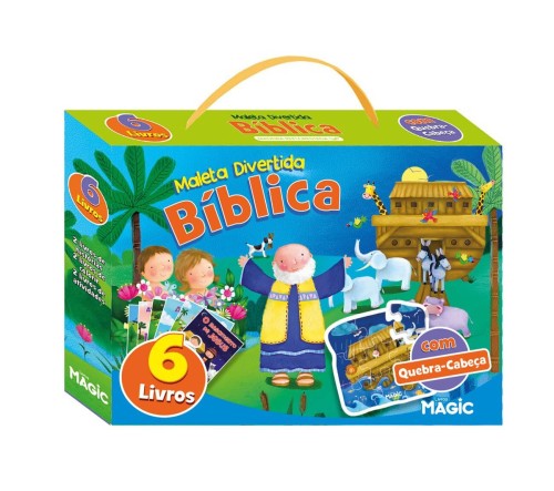 MAGIC KIDS - LIVRO MALETA DIVERTIDA - HISTORIAS BIBLICAS