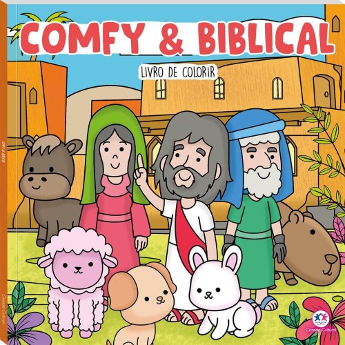 CIR - LIVRO DE COLORIR BOBBIE GOODS - COMFY AND BIBLICAL
