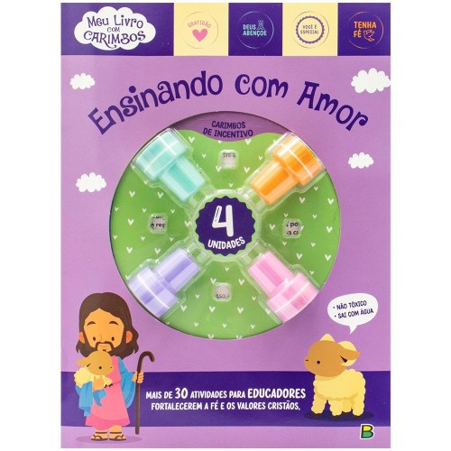 TL - MEU LIVRO COM CARIMBOS: ENSINANDO COM AMOR