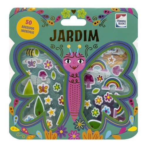 HAPPY - ADESIVOS FOFINHOS - JARDIM
