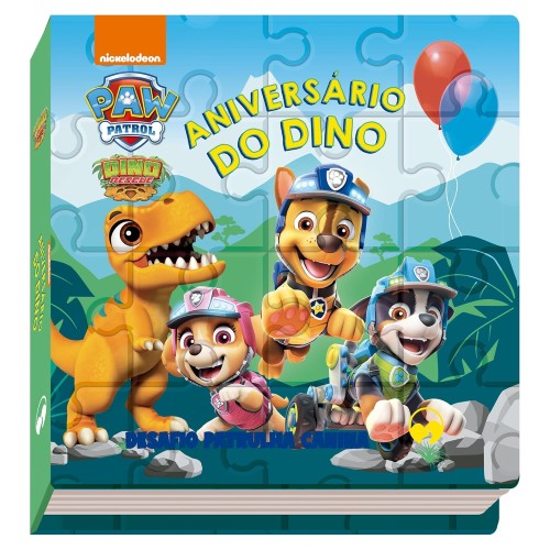 VALE - LIVRO QC PATRULHA CANINA NIVER DO DINO