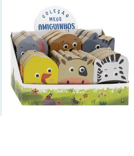 TL - BOX MEUS AMIGUINHOS - UM LIVRINHO RECORTADO